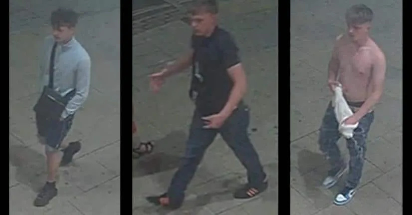 Officers investigating an assault last month in Portsmouth now have these CCTV images to share with the public – (ID 529054)