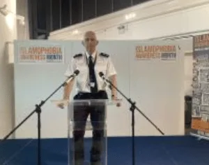 Police in Huddersfield have played their part to raise awareness of hate crime after attending a special awareness month event – (ID 532746)
