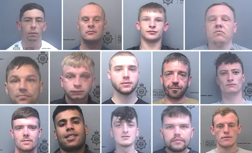 Eighteen people have been locked up for their part in a “disgraceful” riot in Swansea last year – (ID 537619)