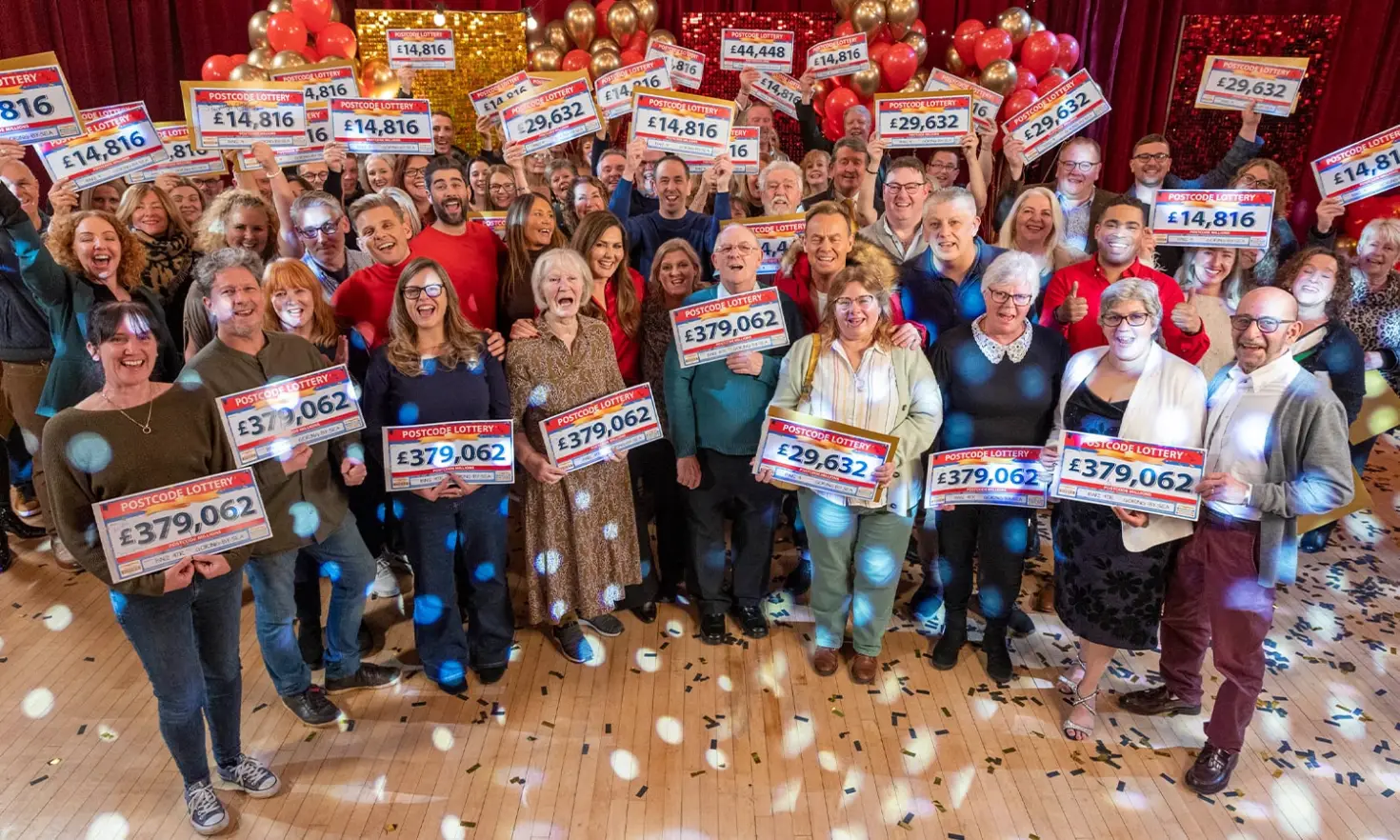 A Sussex town wins the biggest ever postcode lottery of £16.9 Million
