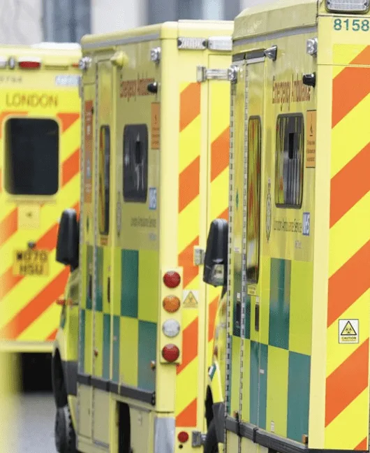 A teenage girl was involved in a collision with a bus in Eltham, leading to her injury