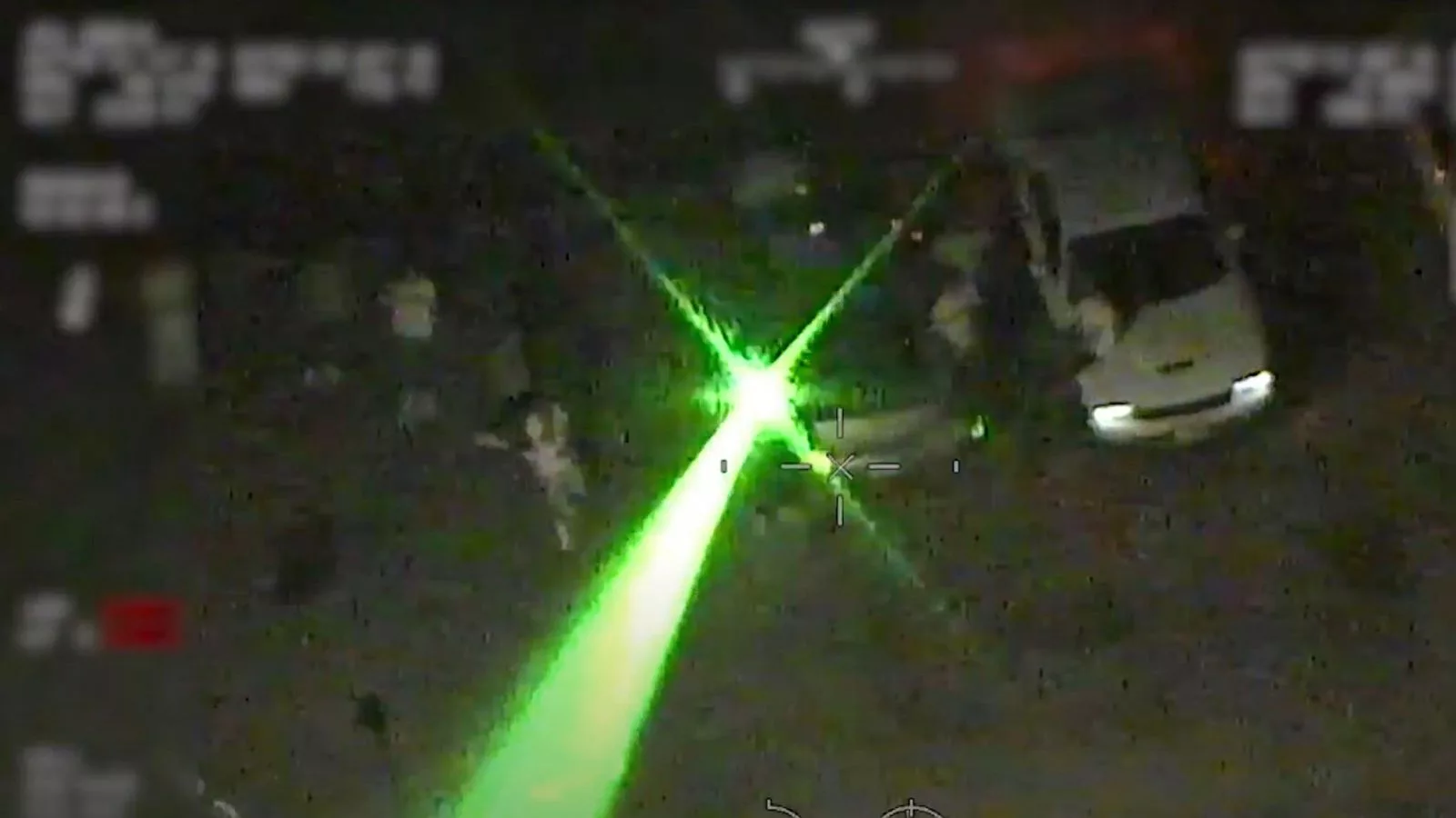 Man charged after police helicopter targeted by laser in Dartford