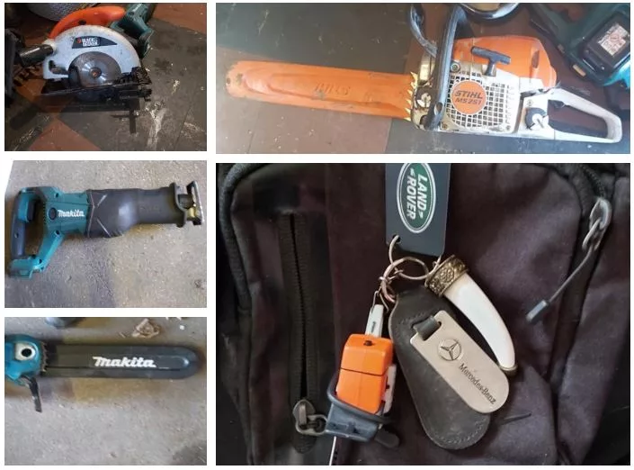 Images have been issued of suspected stolen items believed to be connected to a series of burglaries near New Ash Green