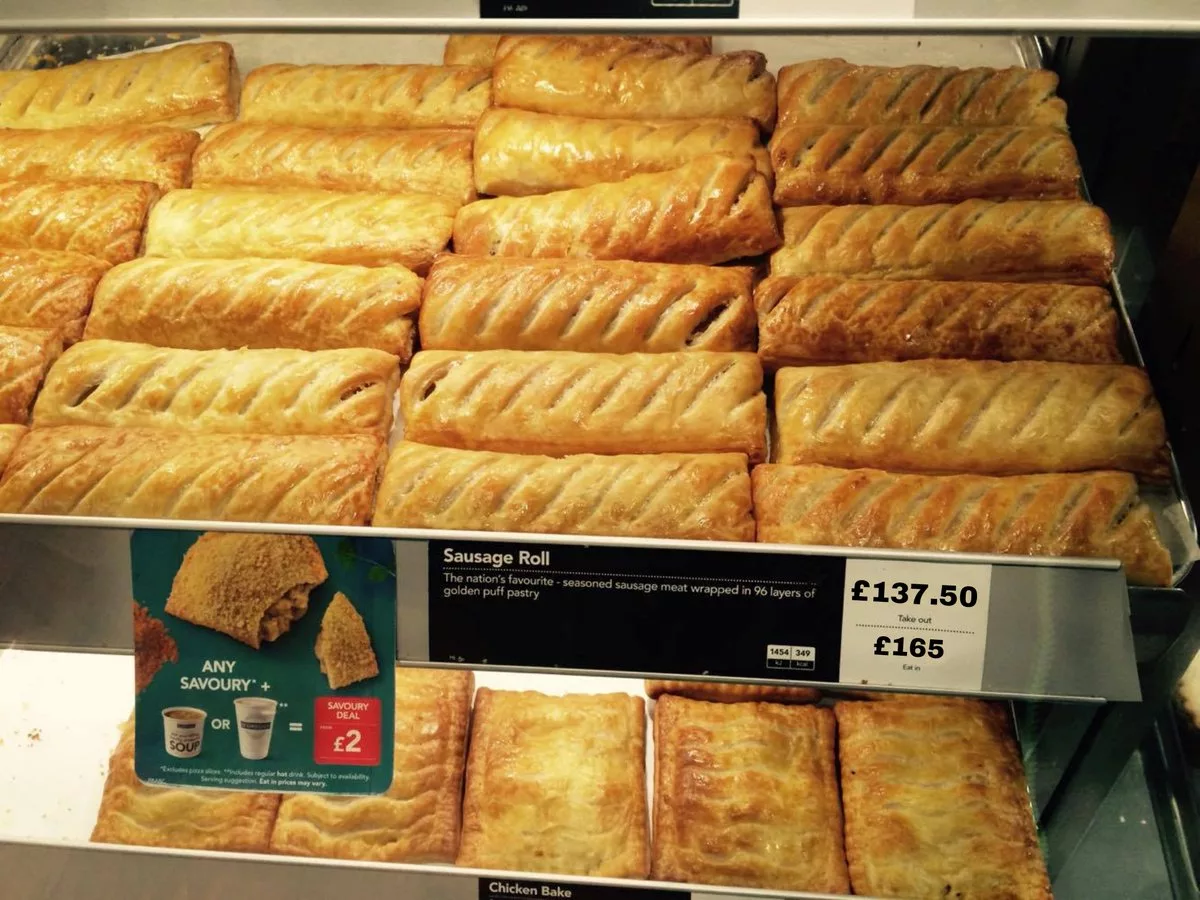 If You Were Craving Sausage Rolls At Clapham Junction Station Yesterday You Were In For A Surprise.
