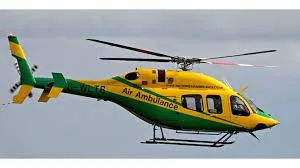 Motorbike rider airlifted after serious crash