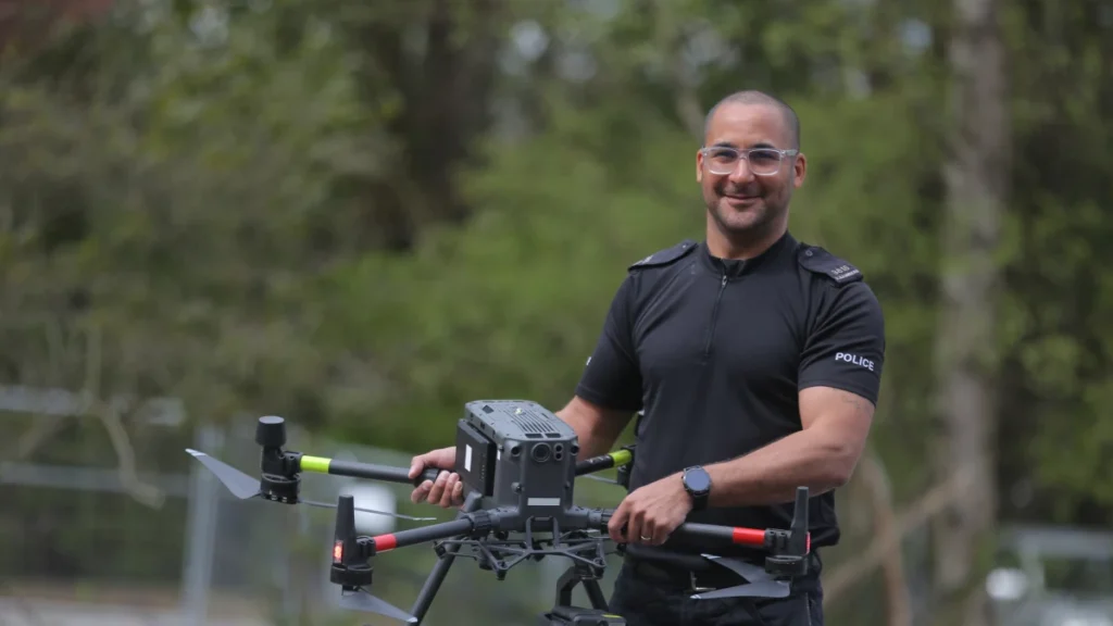 Police drone operators have had their busiest year to date – with more deployments, arrests and interventions than ever before – (ID 538603)