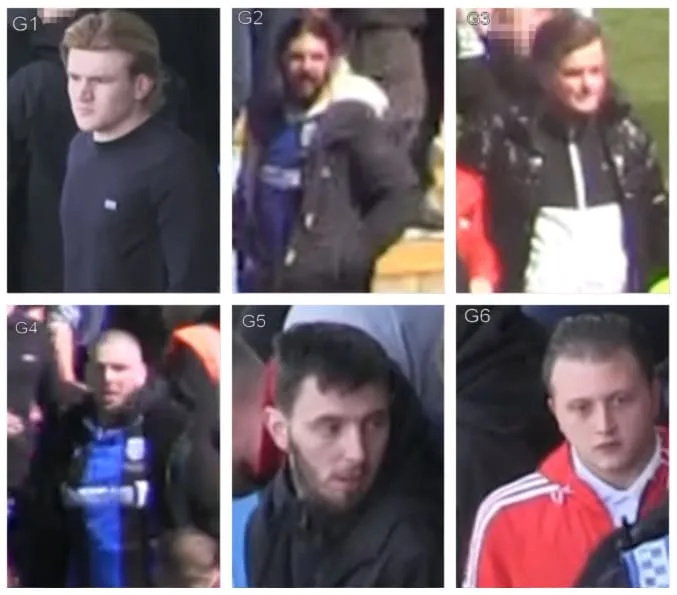 Officers investigating a pitch invasion at Priestfield Stadium have released images of 18 people they believe can help them – (ID 527238)