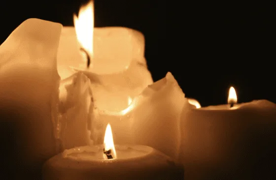 Candle Sparks Bathroom Fire in Chatham