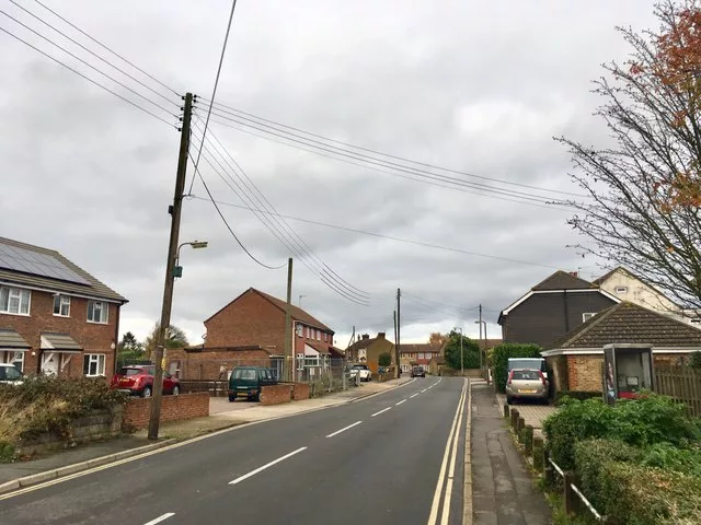 Witnesses are sought after a pensioner was injured falling from his bike in Hoo as he attempted to avoid a car travelling on the wrong side of the road