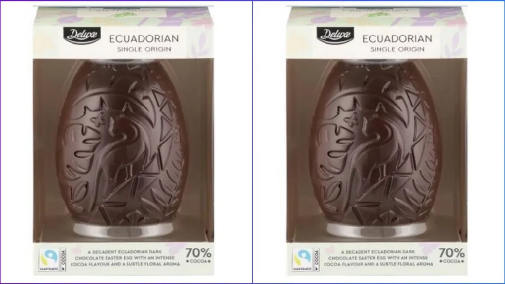 Lidl Gb Has Issued A Recall For Their Deluxe Ecuadorian Single Origin Easter Egg Because It May Contain Milk Which Is Not Declared On The Label
