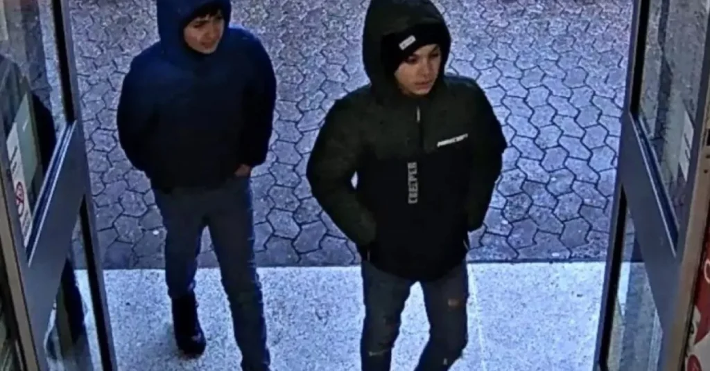 Police would like to speak to these two children as part of their enquiries into a robbery in Kingswood, Gloucestershire