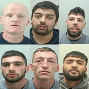 Six people have been jailed for a total of 32 years after a Lancashire Constabulary investigation into the supply of Class A drugs and cr…
