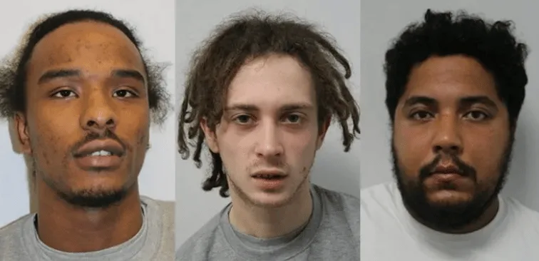 Following an investigation by Met homicide detectives, three men were imprisoned after a 34-year-old man was killed on an Ilford street d…