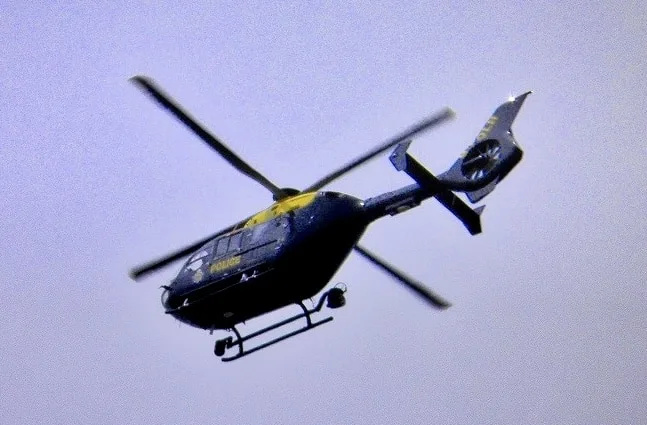 The crash has tragically claimed the lives of two people after the helicopter crashed Burton in Lonsdale just before lunchtime on Monday