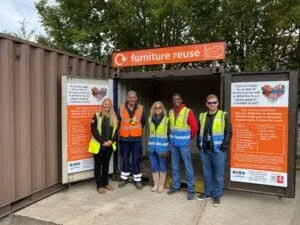 Dedicated furniture reuse container opens at Tovil Household Waste Recycling Centre – (ID 532195)