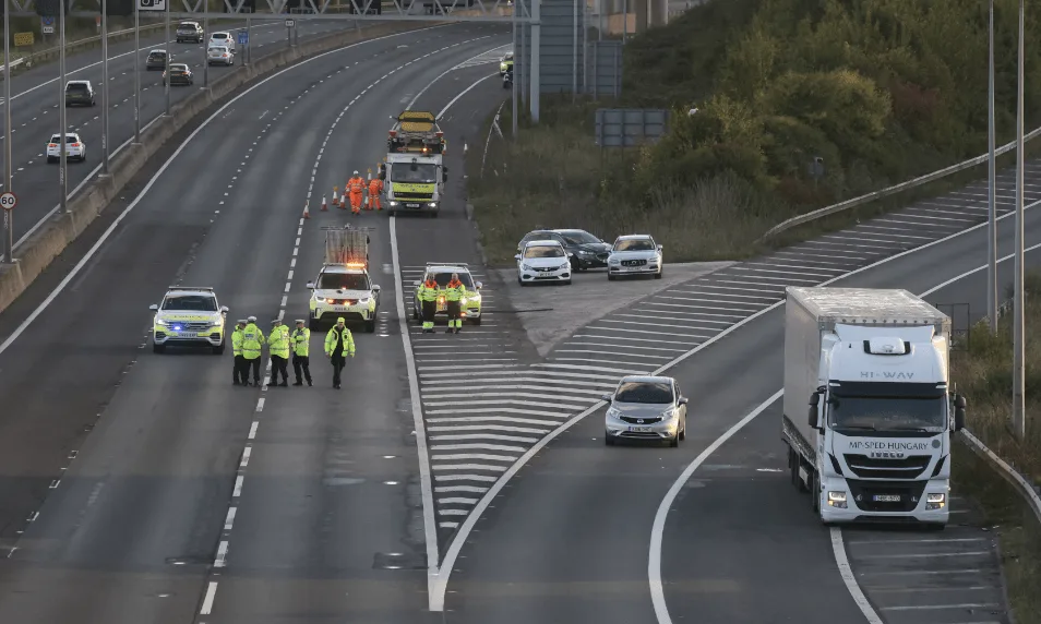 HGV Driver Arrested Pensioner remains in hospital after serious collision near Dartford Crossing