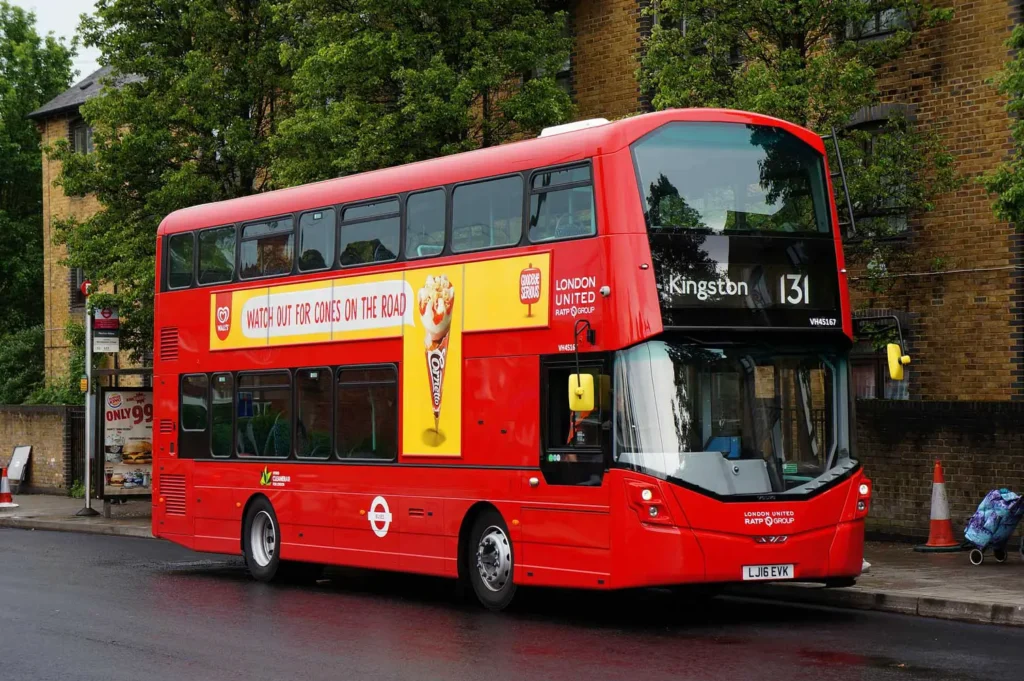 Police are appealing for witnesses after a pedestrian died following a collision with a bus in Wandsworth