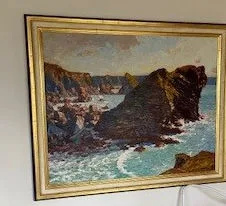 A suspected burglar has been charged in connection with the theft of three paintings from a house in Sevenoaks