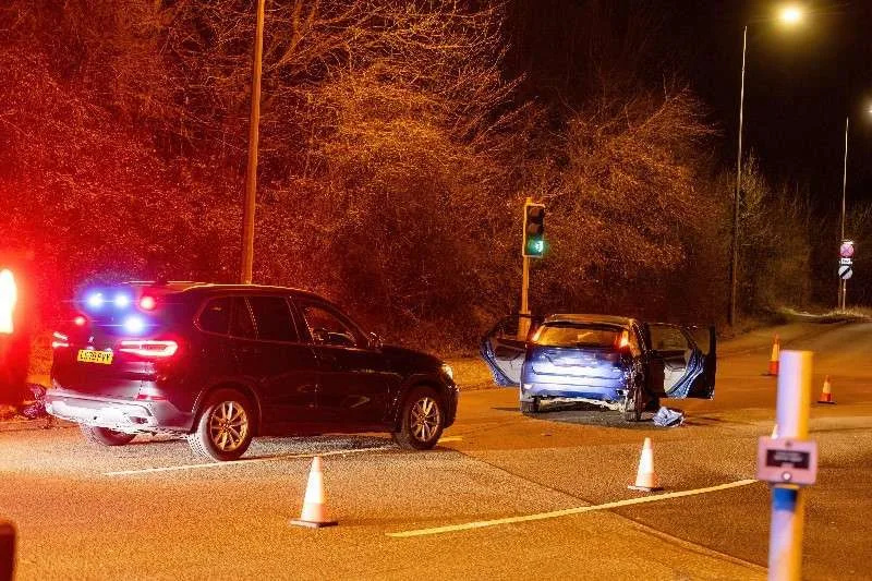 Four people have been arrested following a police pursuit