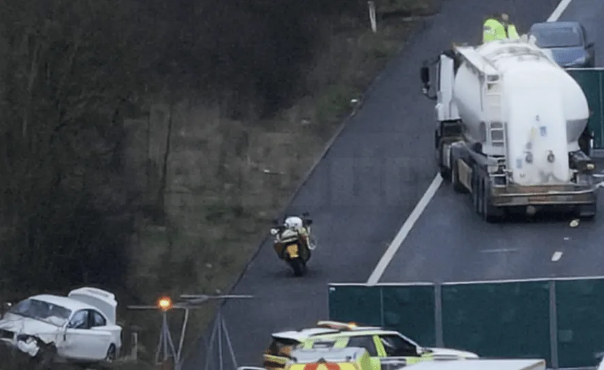 Man Dies After Being Hit by Tanker Lorry on M20 near Ashford