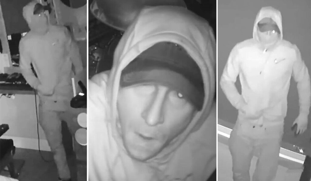 Tools Stolen in Cowfold Break-In – Police Hunt Crook Caught on Camera – UKNIP