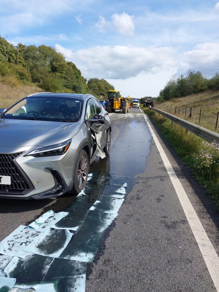 Tractor Crash Shuts Key Hastings-Bexhill Road All Day – UKNIP