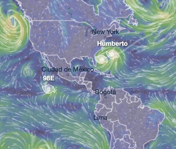 Britain Set for Downpour Blitz as TWO Hurricanes Thunder Across the Atlantic