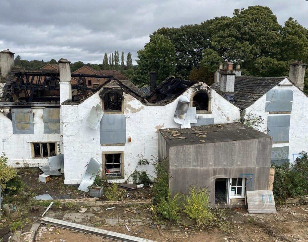 Chesterfield Fire Investigation Concludes After Blaze Destroys Disused Building