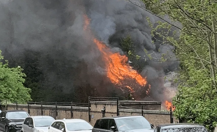 Highgate station Blaze Live: Fire crews have been called to tackle a blaze near Highgate Underground station