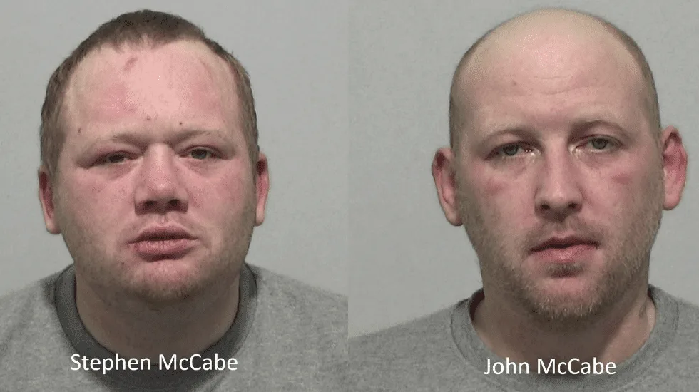 Two brothers who carried out a shocking crime spree which included stealing alcohol from a petrol station, smashing windows and the attem