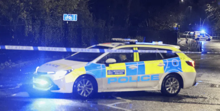 A collision involving a Met Police Car  has Blocked Mayplace Road West in Bexleyheath