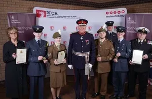 Ten people recognised by His Majesty’s Lord-Lieutenant of Clwyd – (ID 557957)