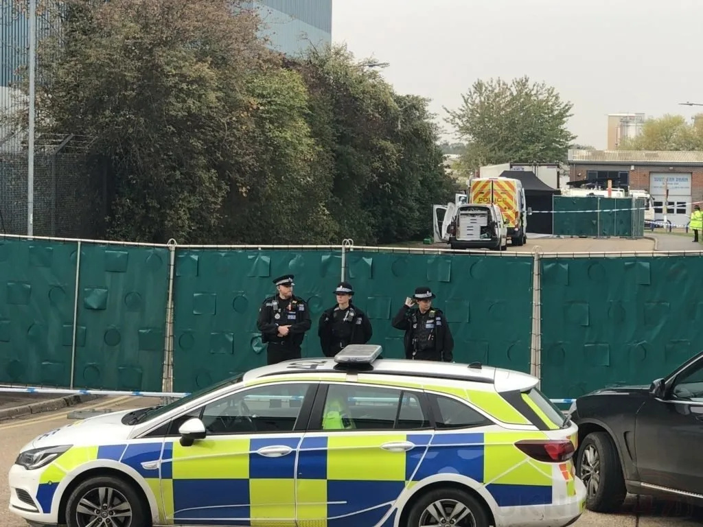 Two more arrested after 39 people are found dead in rear of a lorry in Essex