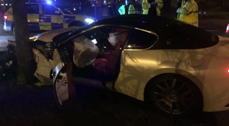 £80K Supercar Stolen in Portsmouth Crash as Thief Busted at Scene