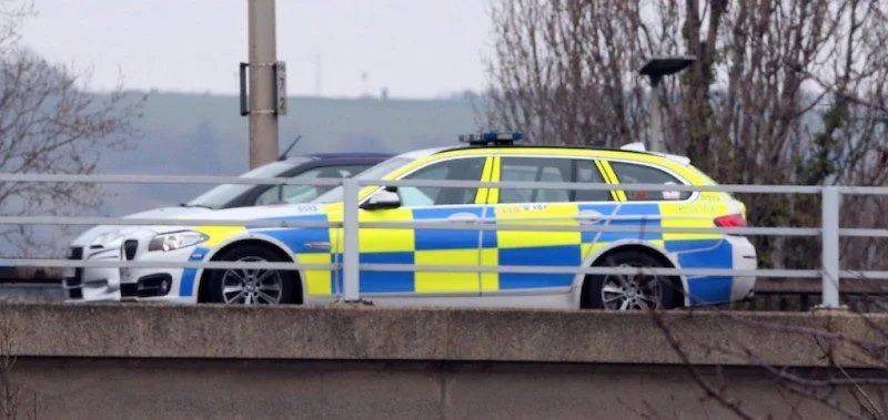 A27 Gridlock: Coach Crashes Into Nissan Micra on Eastern Road Flyover, Lane Closed