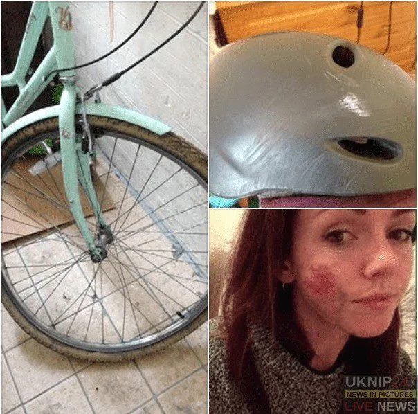 Helmet Hero Saves Cyclist’s Life After Shocking Crash on Quiet Eight-Minute Ride Home