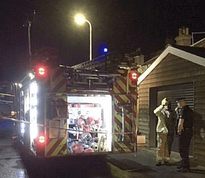 Woman Rushed to Hospitial after Gas Explosion in Deal