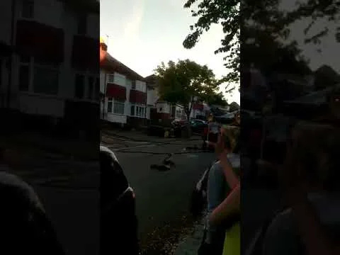 Edgware Blaze Rips Through Home Roof – Two Escape Unharmed as Firefighters Contain Fire in Hour