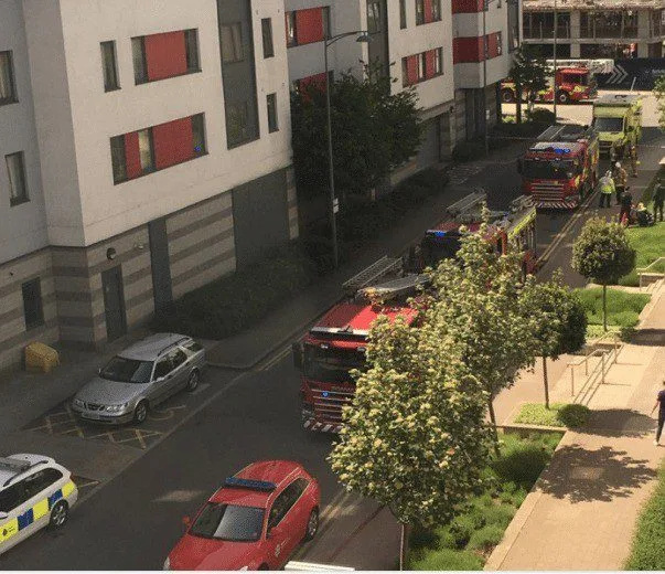 Kitchen Fire See One taken to Hospitial