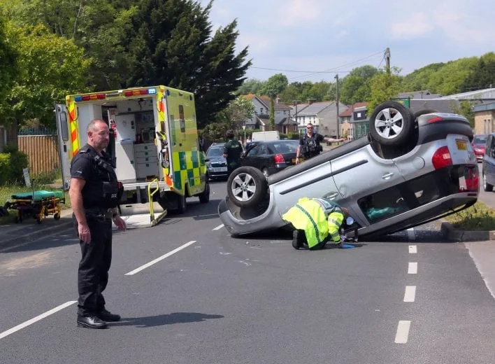 Pensioner Loses Finger in Shocking Freshwater Car Crash After Vehicle Rolls Over