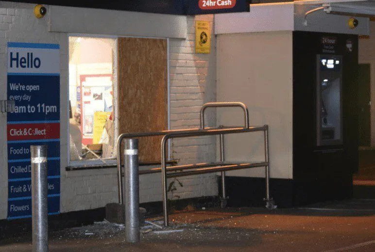 Ambulance Crew Foils Tesco Break-In in Eastleigh Smash and Grab Sting