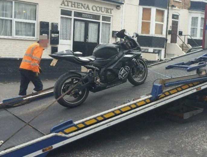 Nuisance Biker’s Motorbike Seized in Margate After Ignoring Police Warning