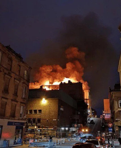 Complex investigation following major fire at  Glasgow School of Art