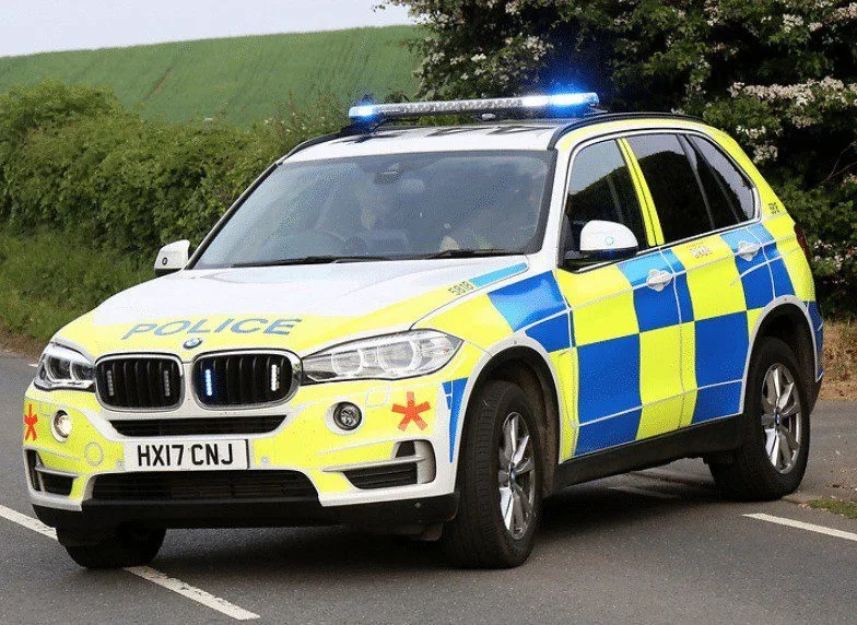 Manhunt launched after Man  makes off after rolling Car  on the Isle of Wight