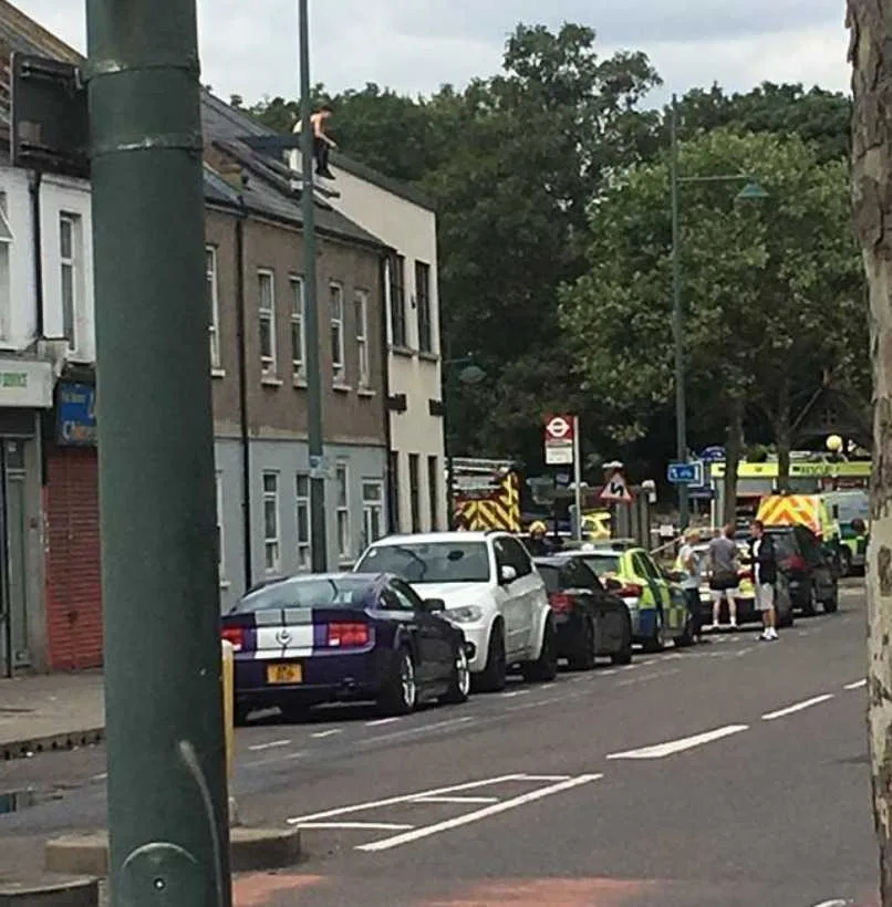 Man Throws Roof Tiles from Erith Church; West Street Closed as Police Contain Incident