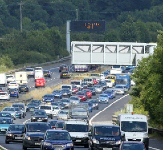Three-Car Smash Blocks M3 Southbound Slip Road at Eastleigh – Delays Expected