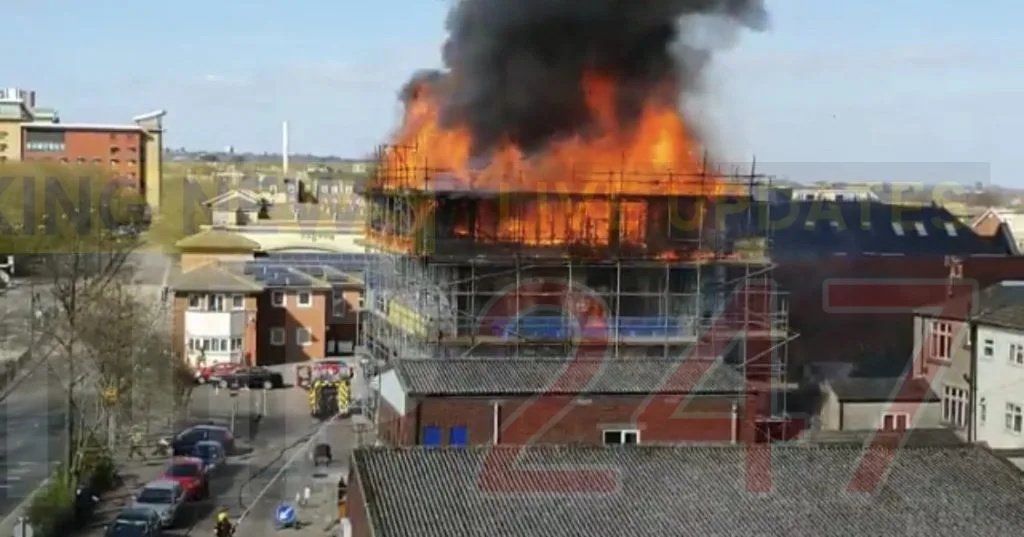 Massive Southampton Blaze: 50 Firefighters Battle Huge Fire at Kingsway Building Site