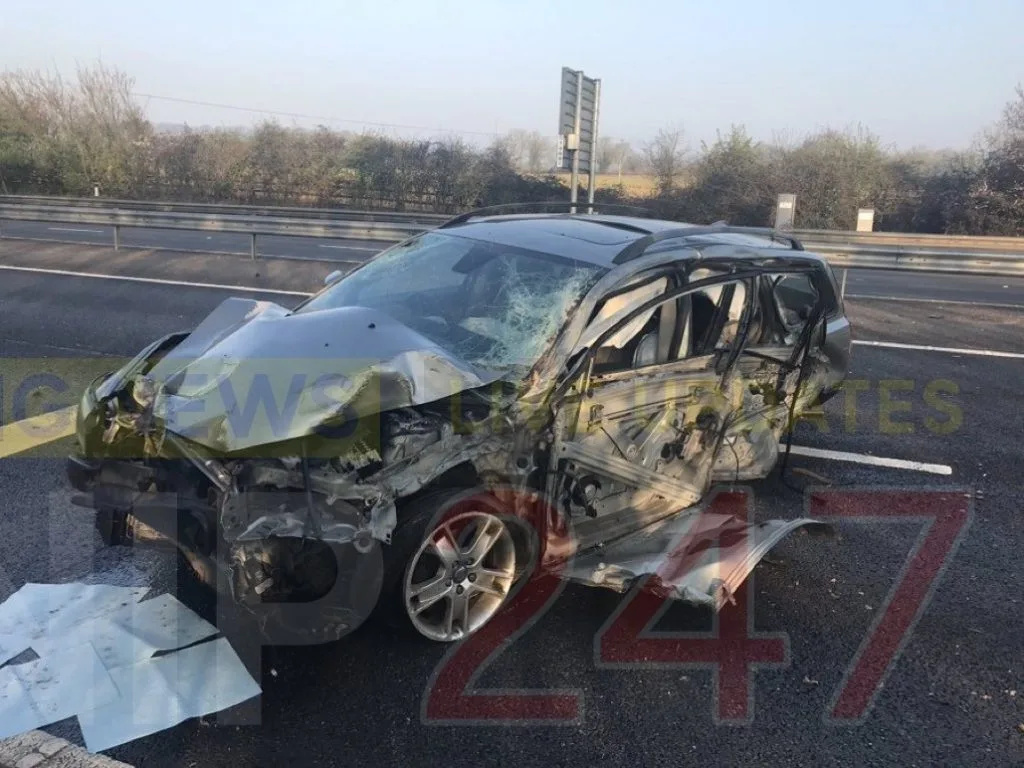 Lucky Escape on A3 After Drink-Drive Crash Near Longmoor – One Arrested Over Limit