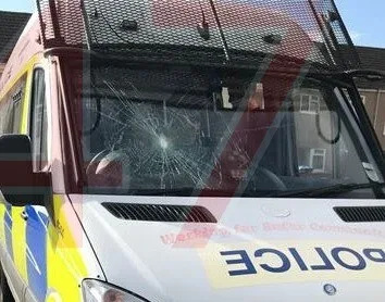 Rock and Brick Attack on Police Van in Southampton Sparks Off-Road Biker Hunt