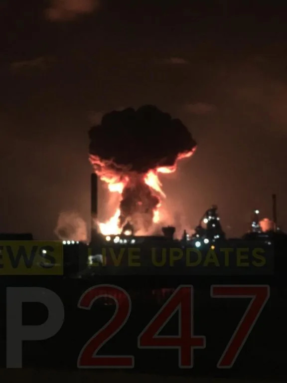 Massive Blast at Port Talbot Tata Steel Plant Injures Two in Early Morning Explosion
